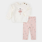 Ensemble Chandail & Legging À Motif Patineuse