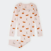 Ensemble Rose Pâle À Imprimé Pumpkin Spice