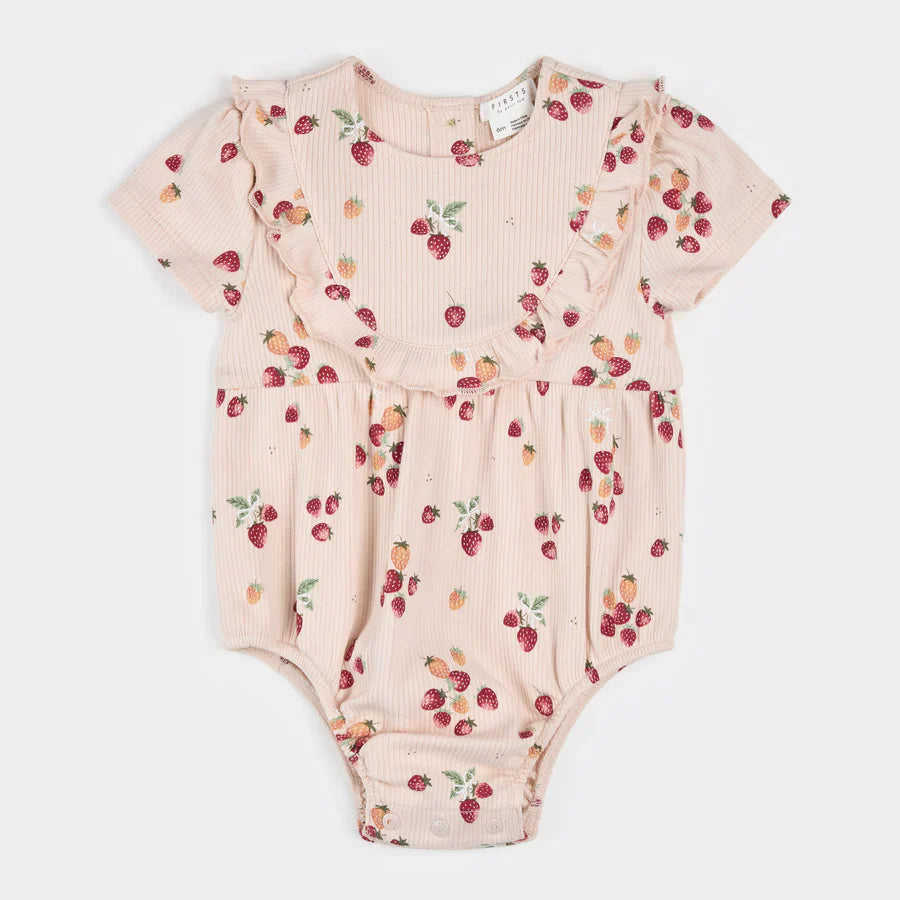 Bodysuit Fraises Roses