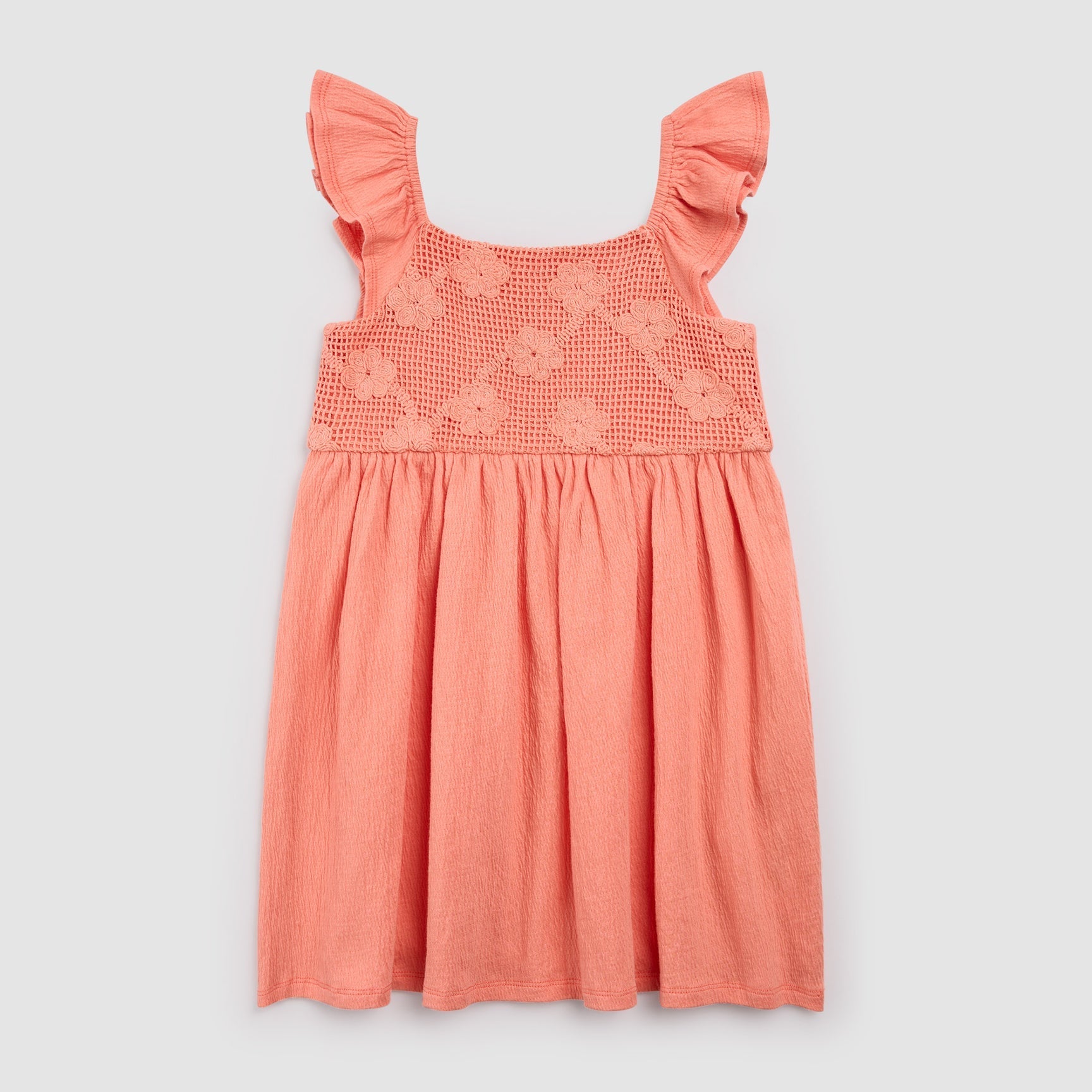 Robe Dentelle Corail