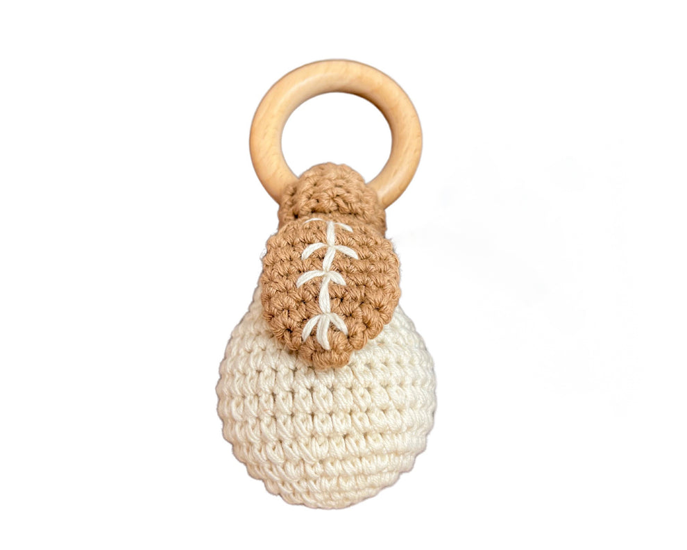 Hochet Bois Et Crochet Poire