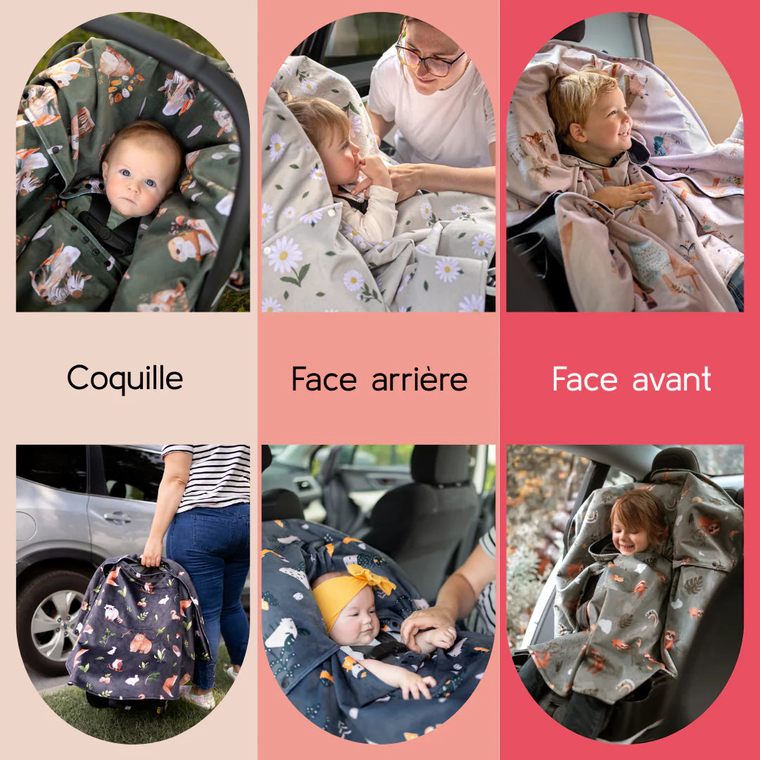 Poncho Pour L’auto Vaches
