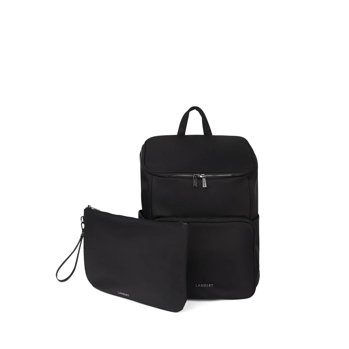 Sac À Couches Le Anabelle En Nylon Recyclé Noir