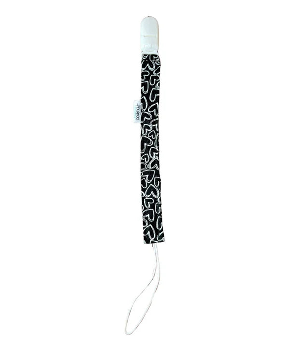 Attache-Suce Coeur Script (Blanc)