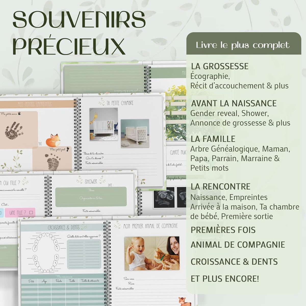 Livre De Naissance Avec Boitier Protecteur Rigide Petit Renard
