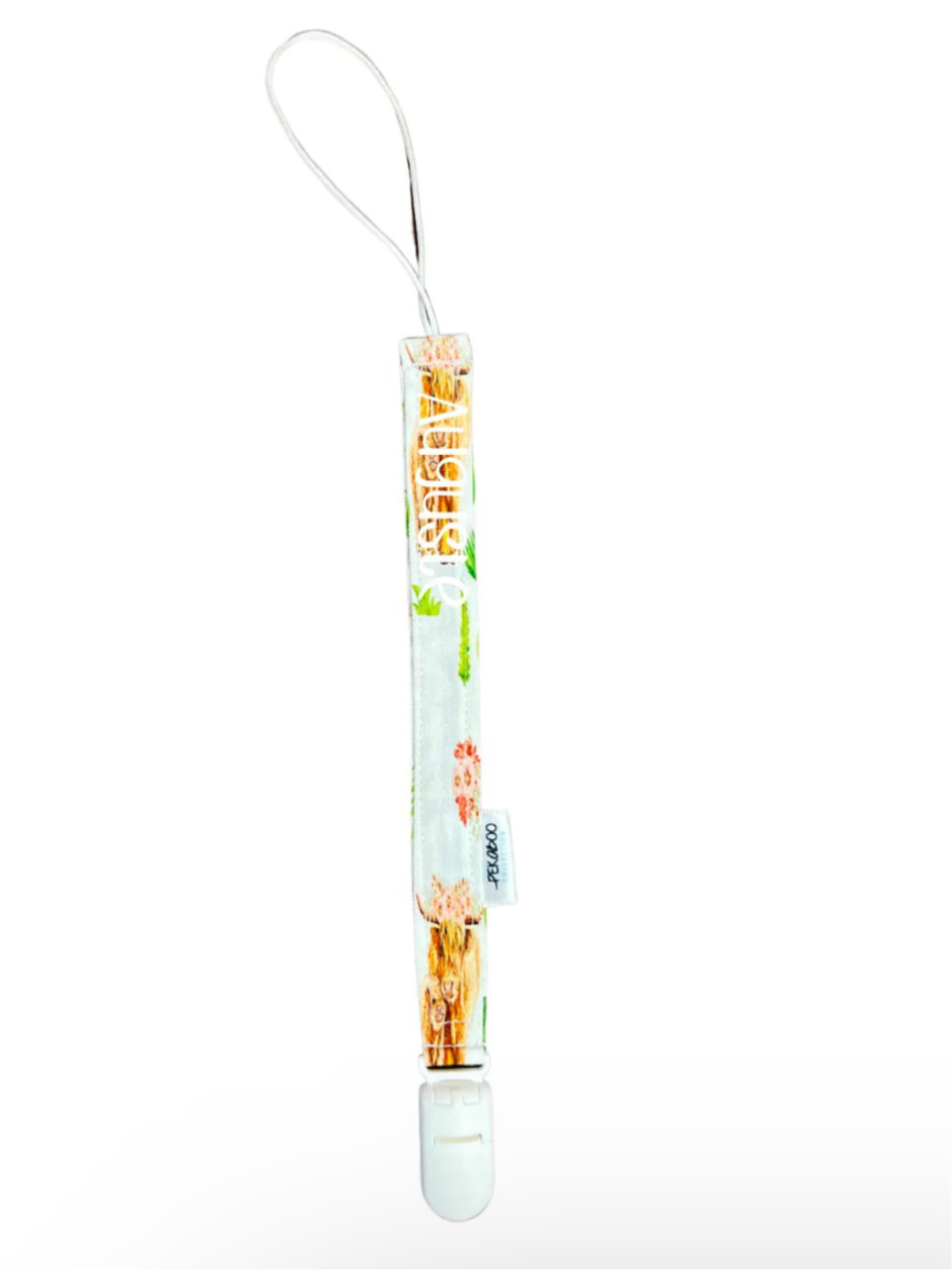 Attache-Suce Vache Highland (Blanc)