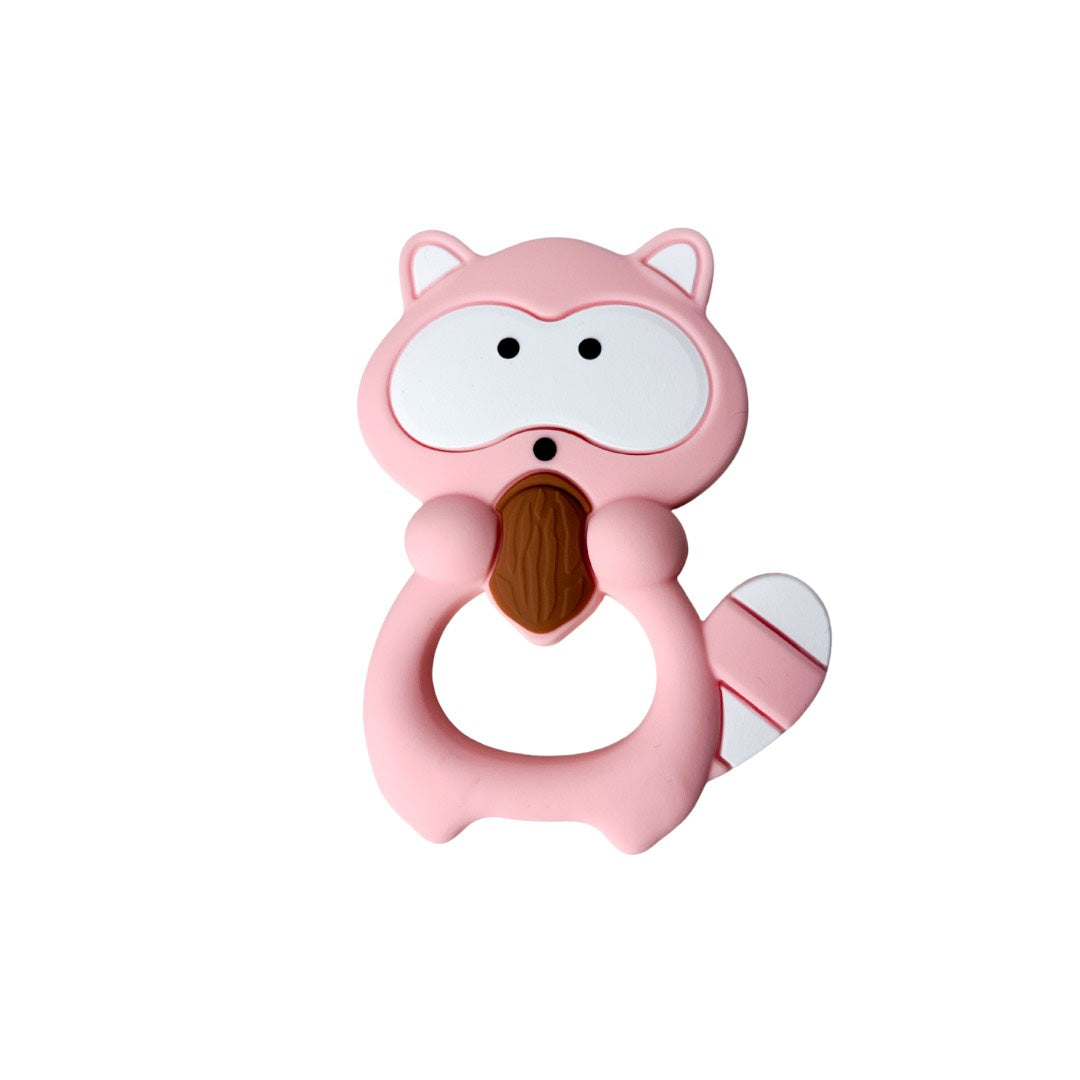 Jouet De Dentition Raton Rose