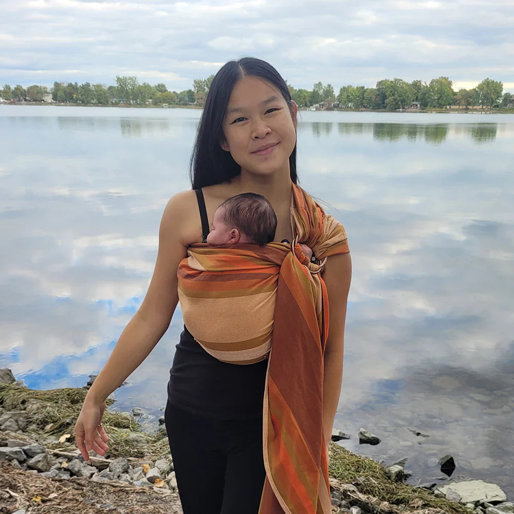 Écharpe Ajustable Tissée Ring Sling Nature