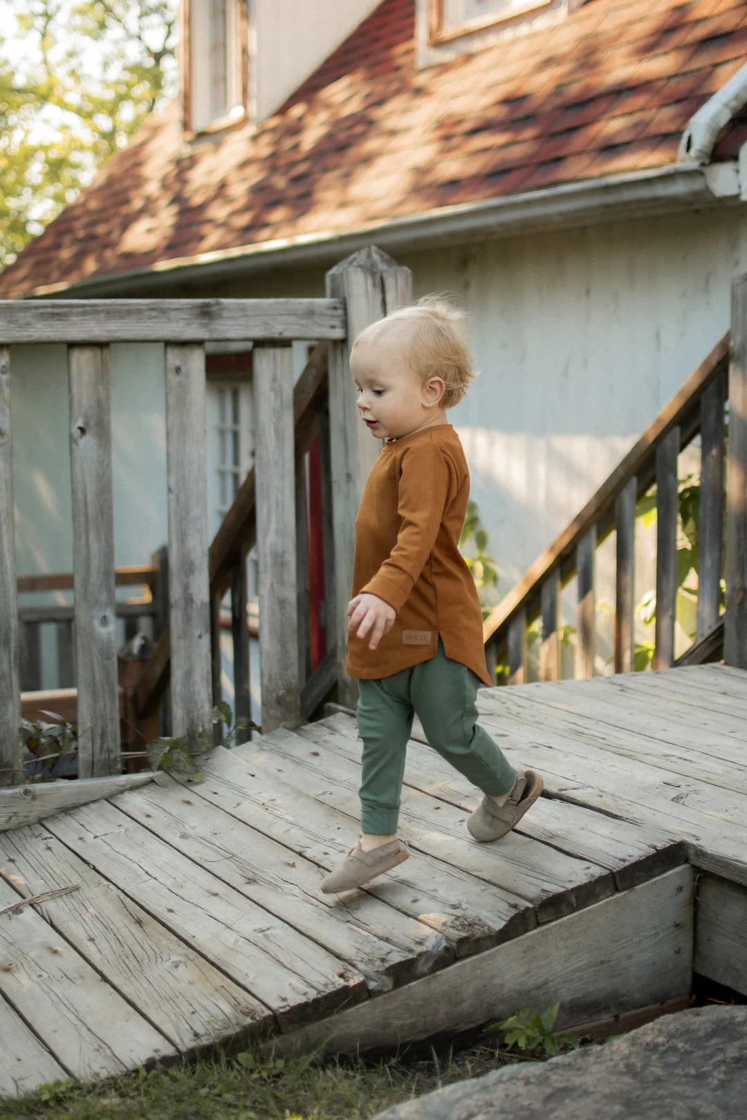 Pantalon Évolutif Vert Eucalyptus Uni