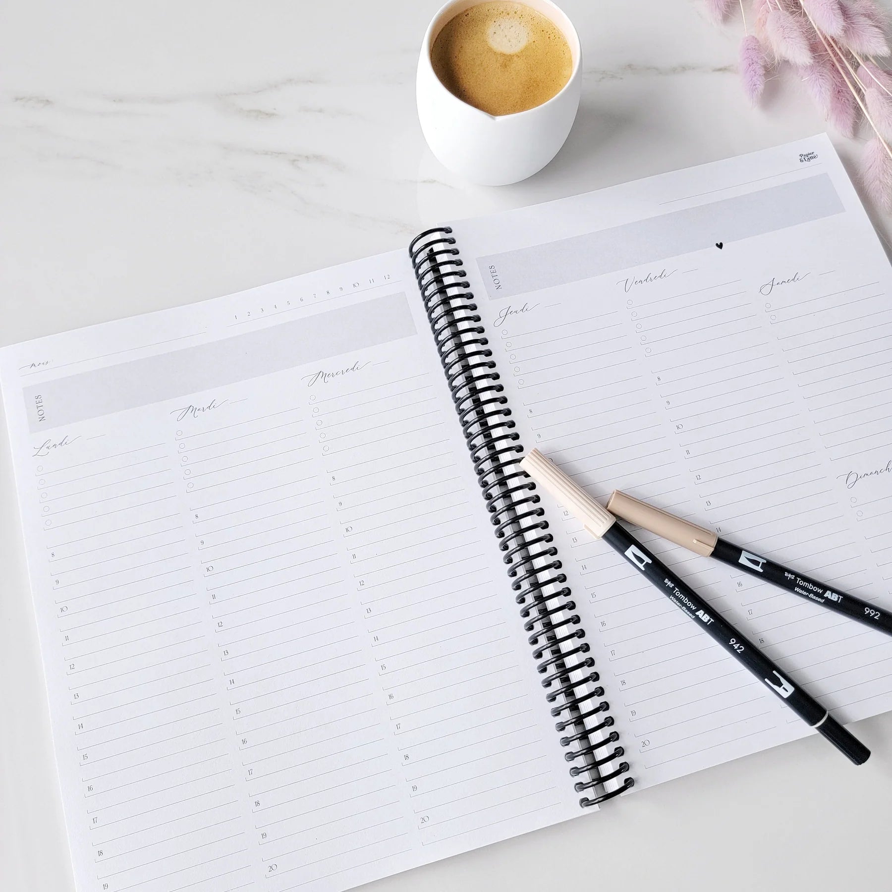 Agenda 3e Édition Claire