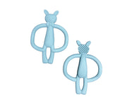 Jouet De Dentition Lapin Bleu