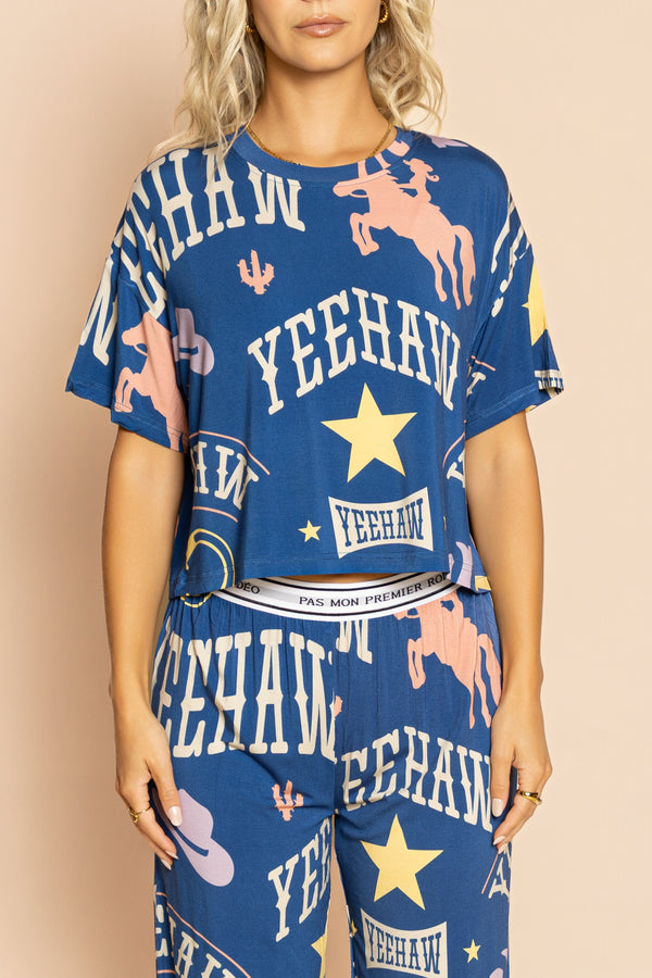 Haut Pyjama Pas Mon Premier Rodéo