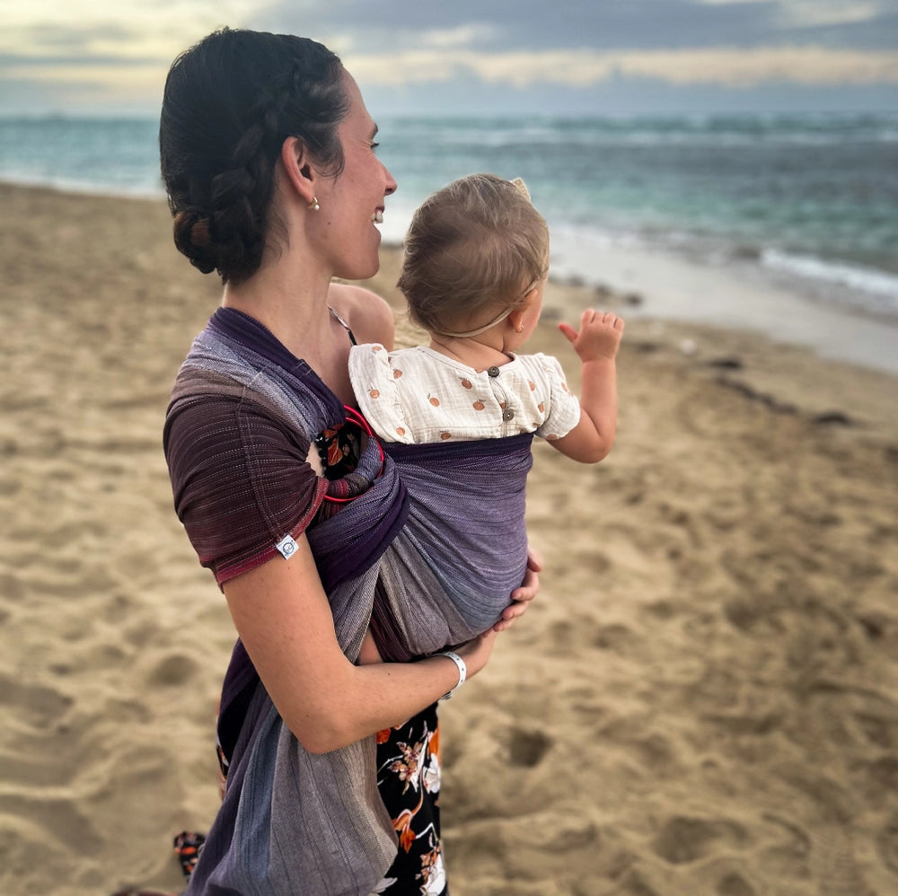 Écharpe Ajustable Tissée Ring Sling Sunset