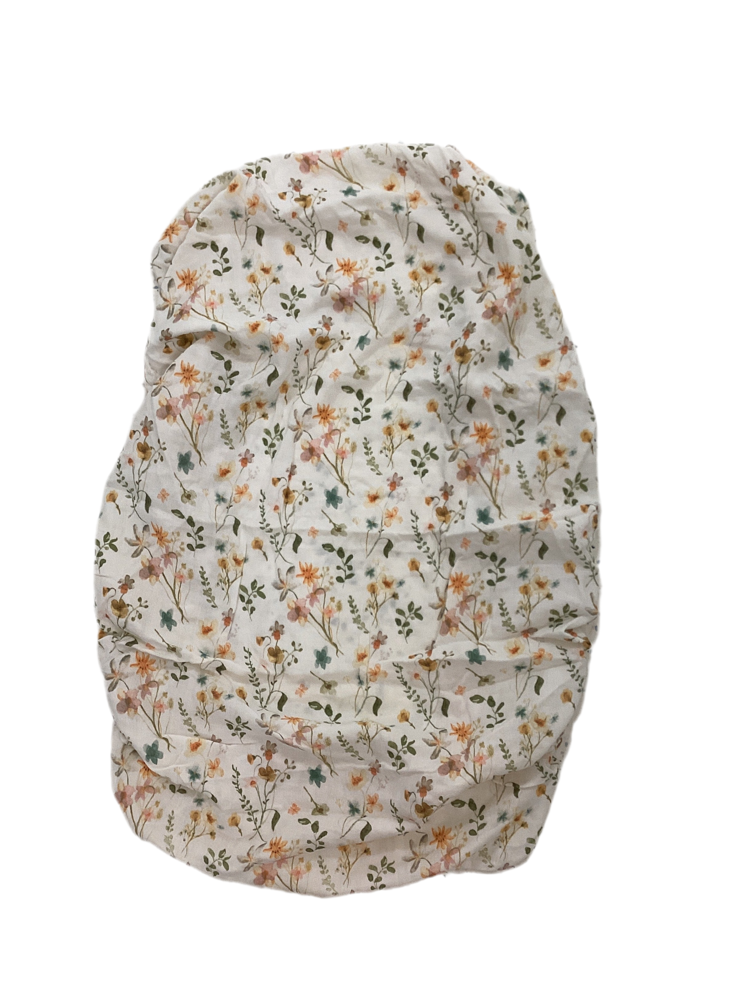 Couvre Matelas À Langer Fleuri Vintage Beige