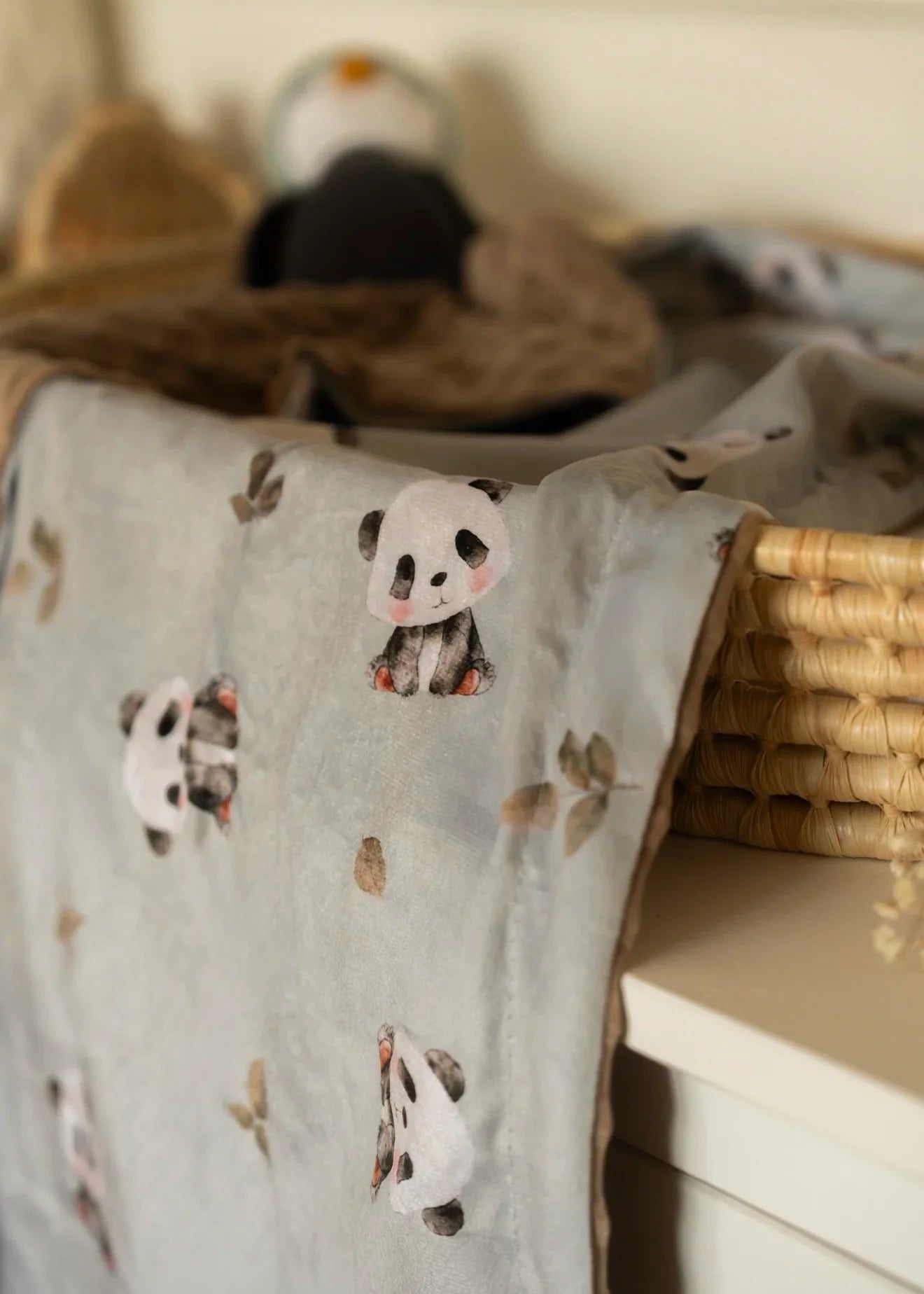 Couverture Minky Panda