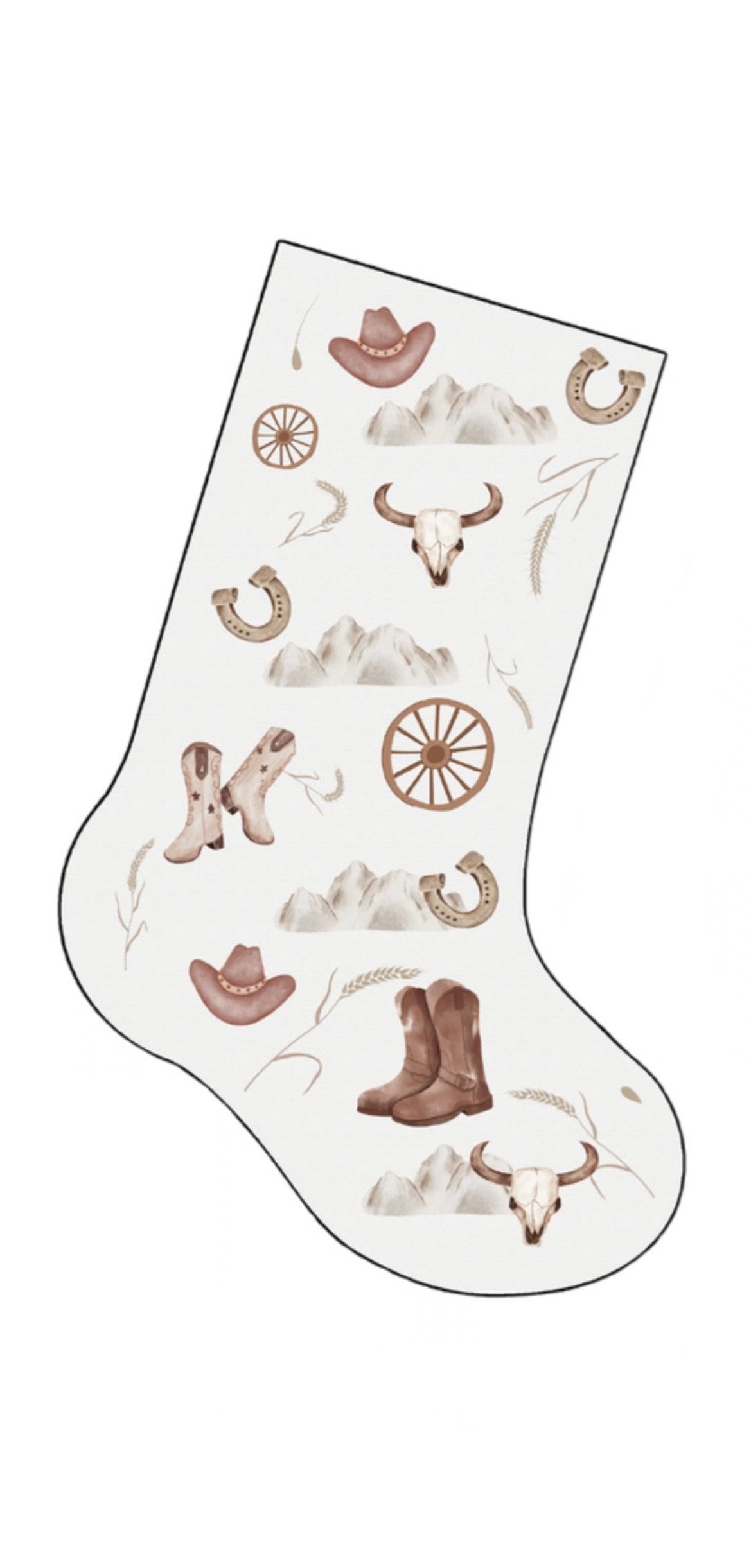 Bas De Noël Western