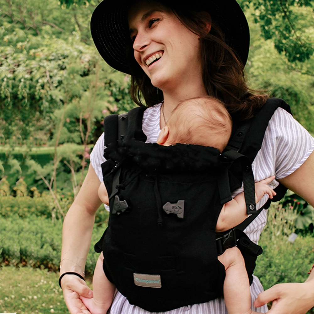 Porte-bébé Structuré PöpNgo Noir