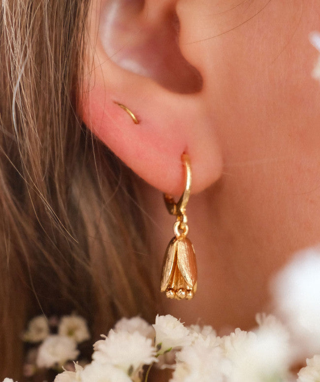 Boucles D'oreilles Perce-Neige