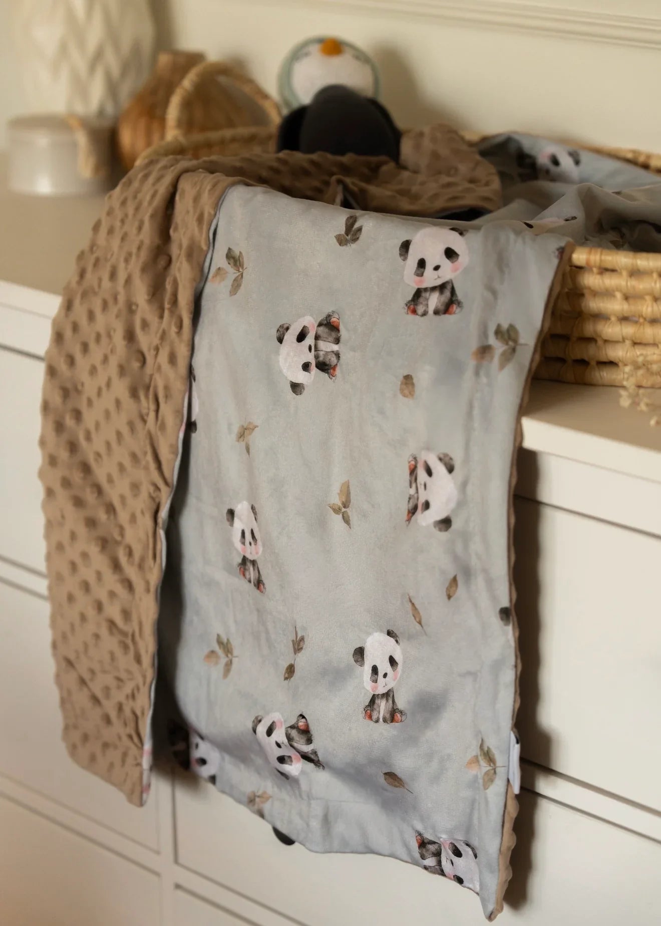 Couverture Minky Panda