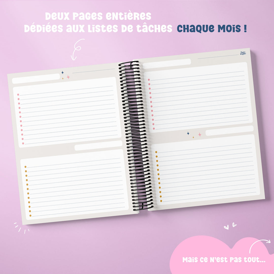 Agenda Mensuel Classique - 05