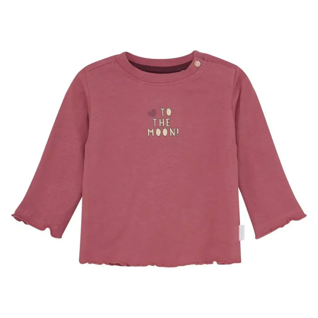 T-Shirt Manches Longues Tomball Baroque Rose