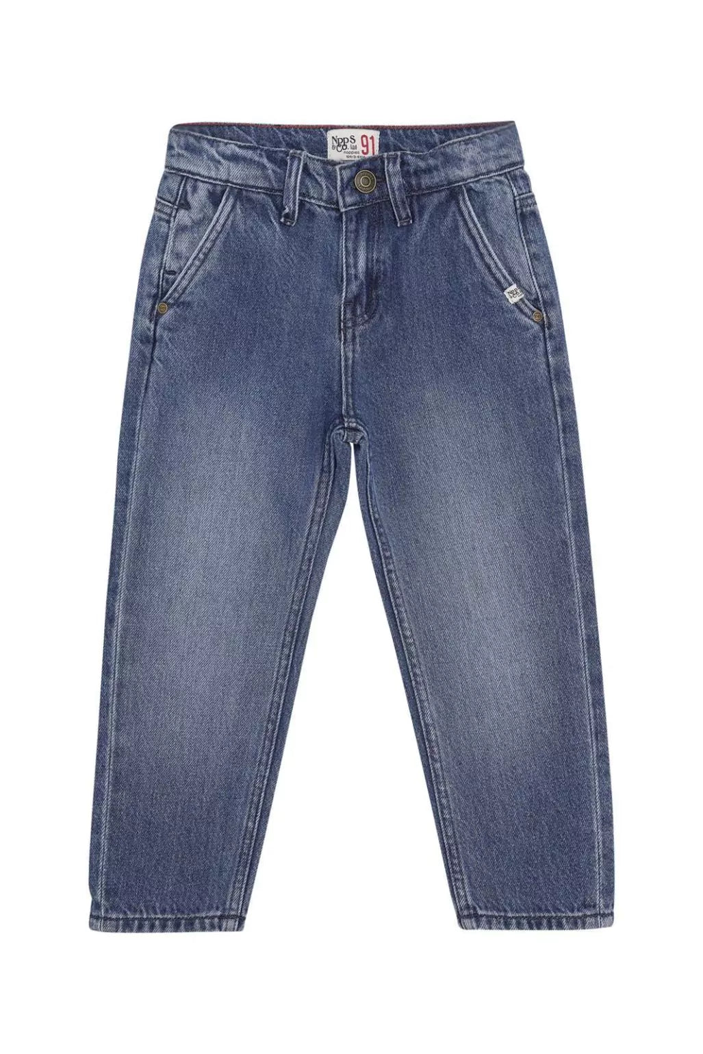 Jeans Denim Roseau Bleu Délavé