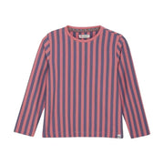 T-Shirt Manches Longues Piedmont À Rayures Roses