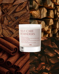 Chandelle Self-Care Remiders (Mahogany Teakwood Épicé)