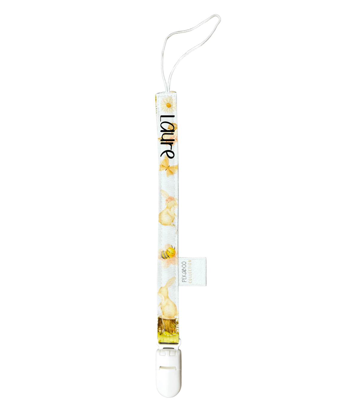 Attache-Suce Lapin Abeille (Blanc)