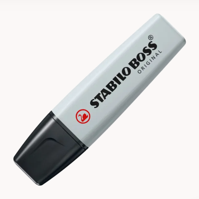 Surligneurs Stabilo Boss Gris