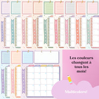 Agenda Mensuel Kawaii - 02
