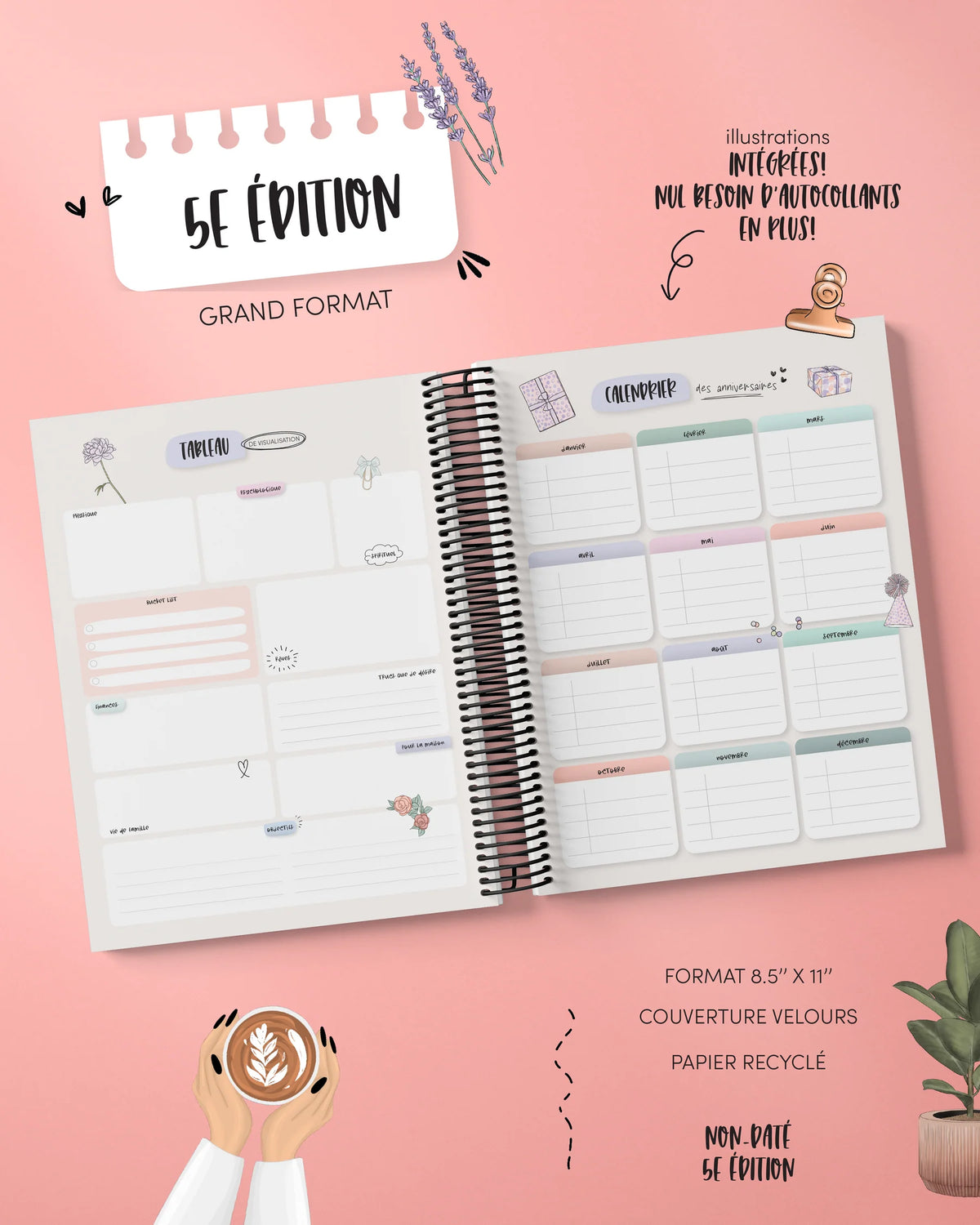 Agenda 5e Édition Léonie