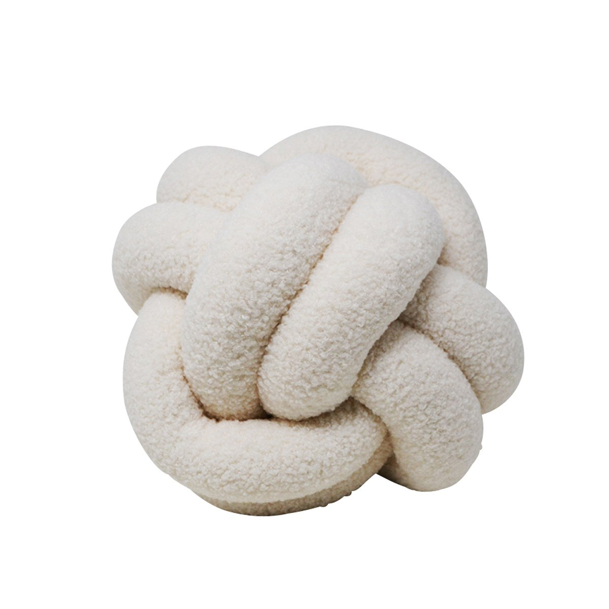 Coussin Noeud Blanc