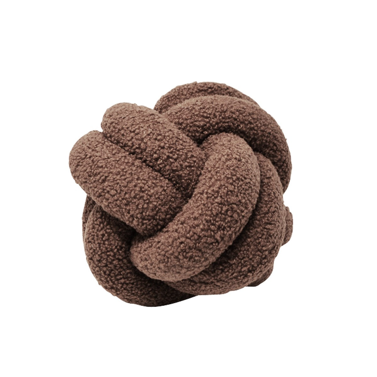 Coussin Noeud Brun