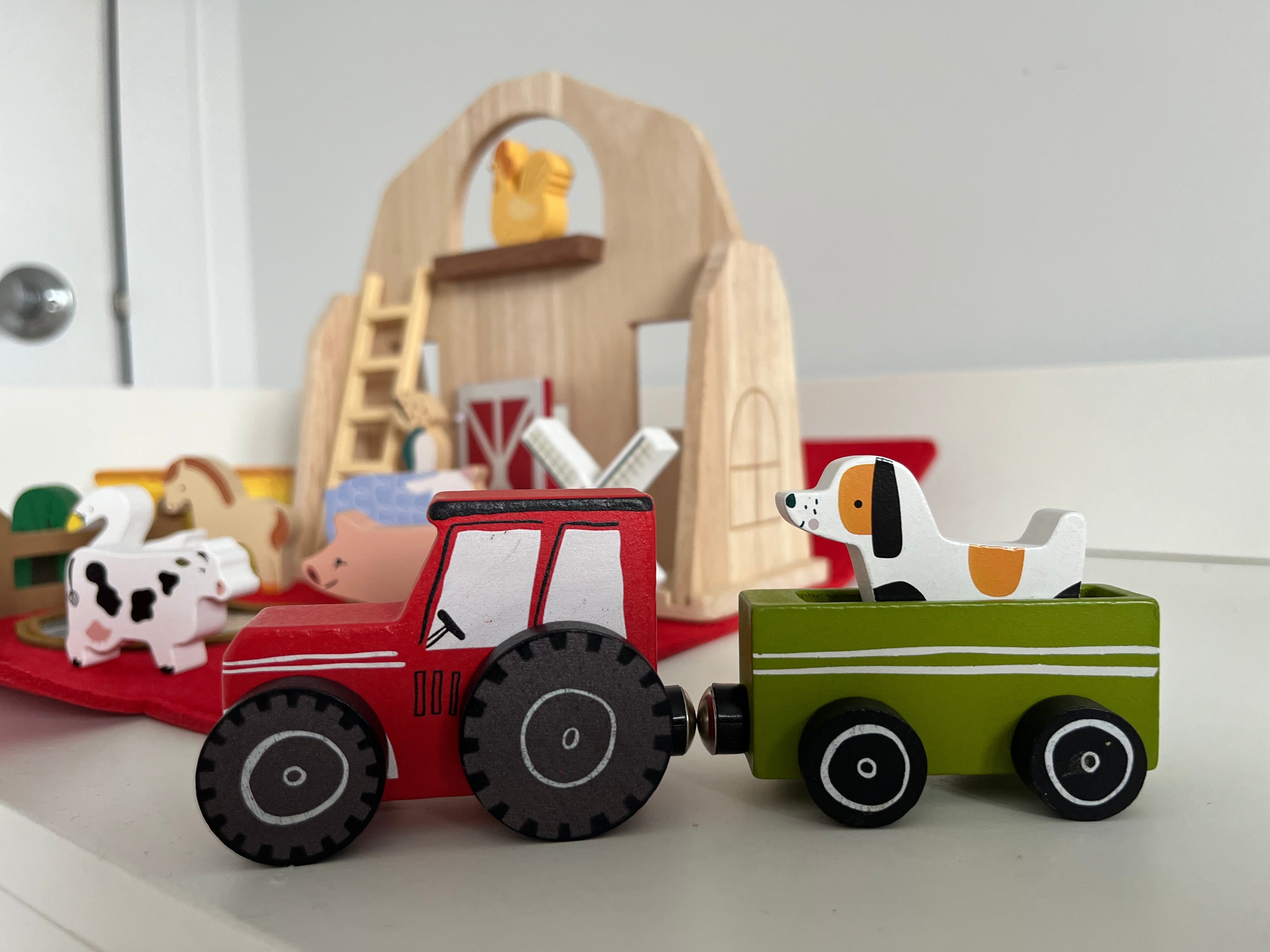 Jeu Ferme En Bois