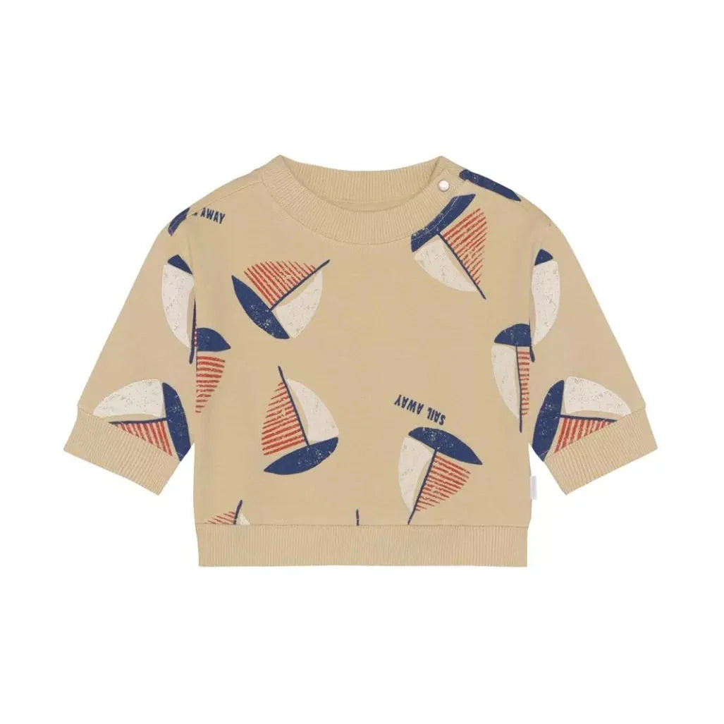 Crewneck Egret Voilier