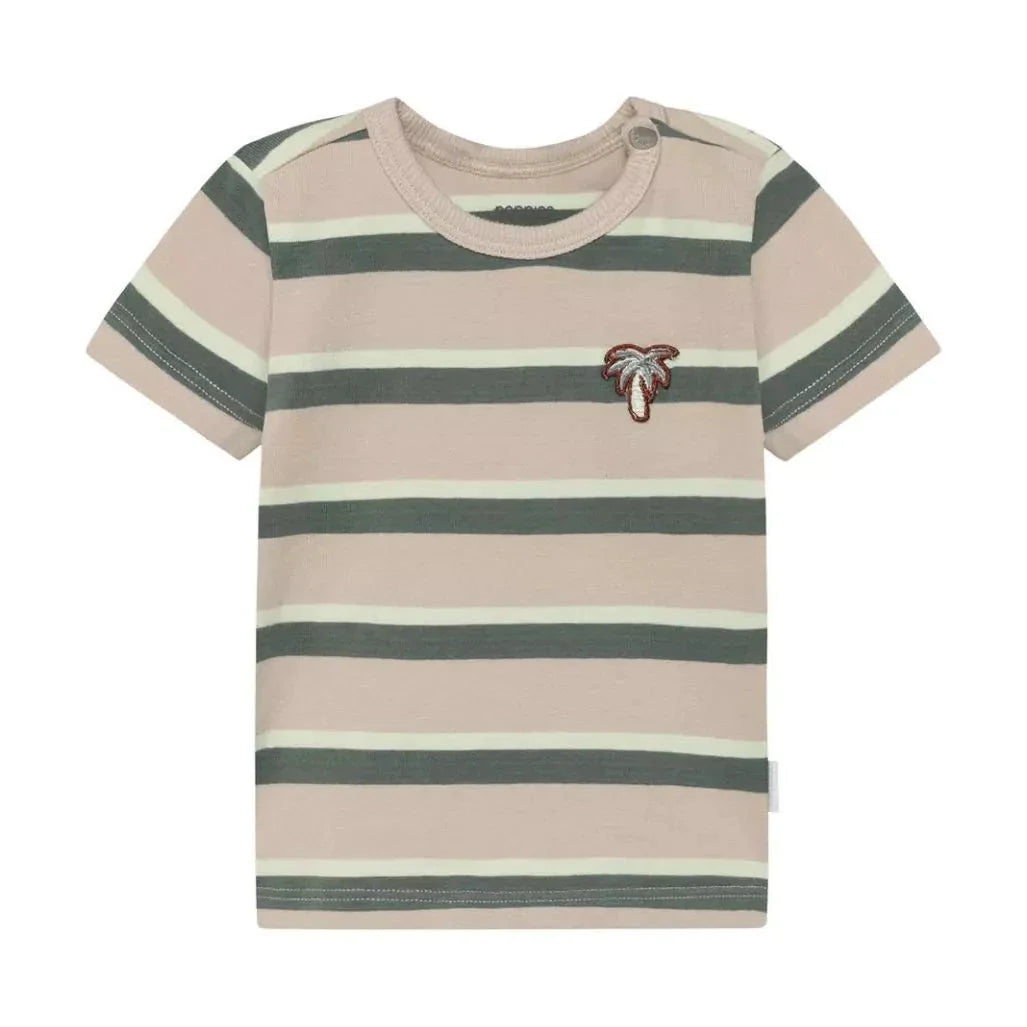 T-Shirt Rayé Irish Cream