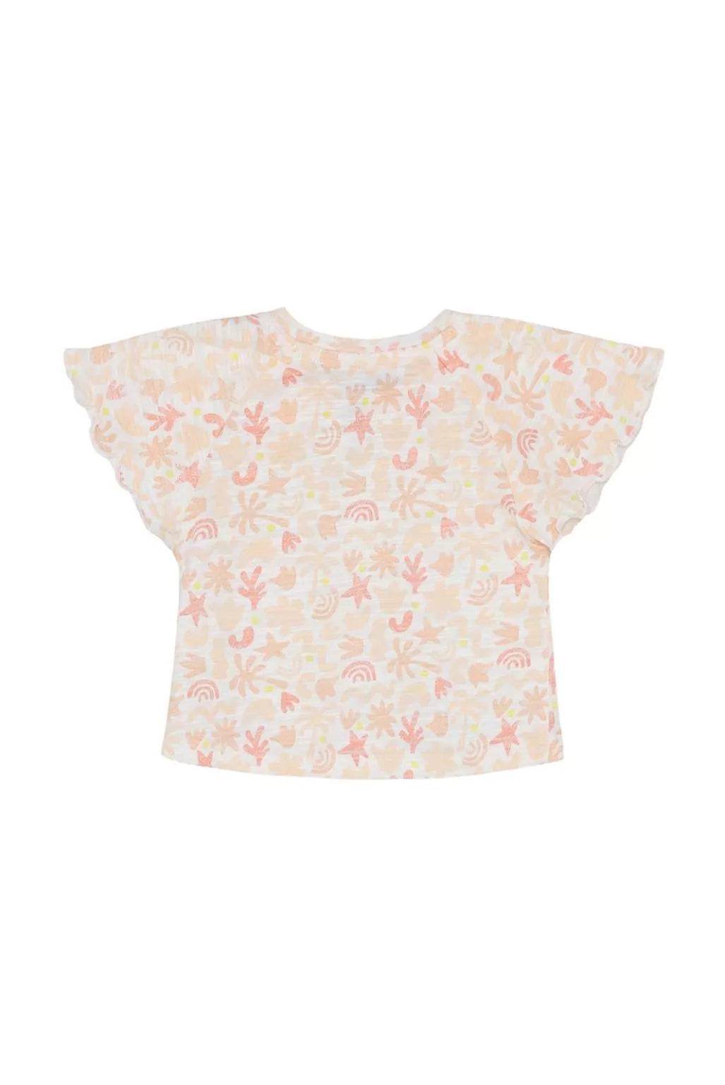 T-Shirt Egret Orange Starfish