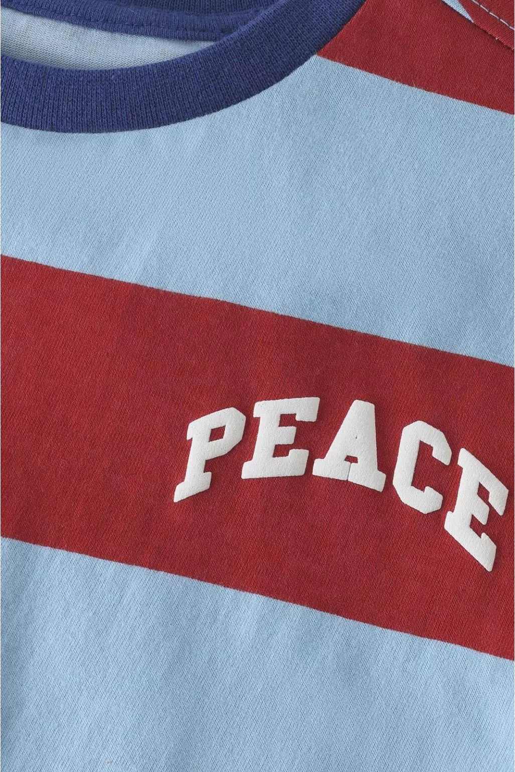 T-shirt Cerulean Rayé