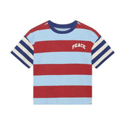 T-shirt Cerulean Rayé