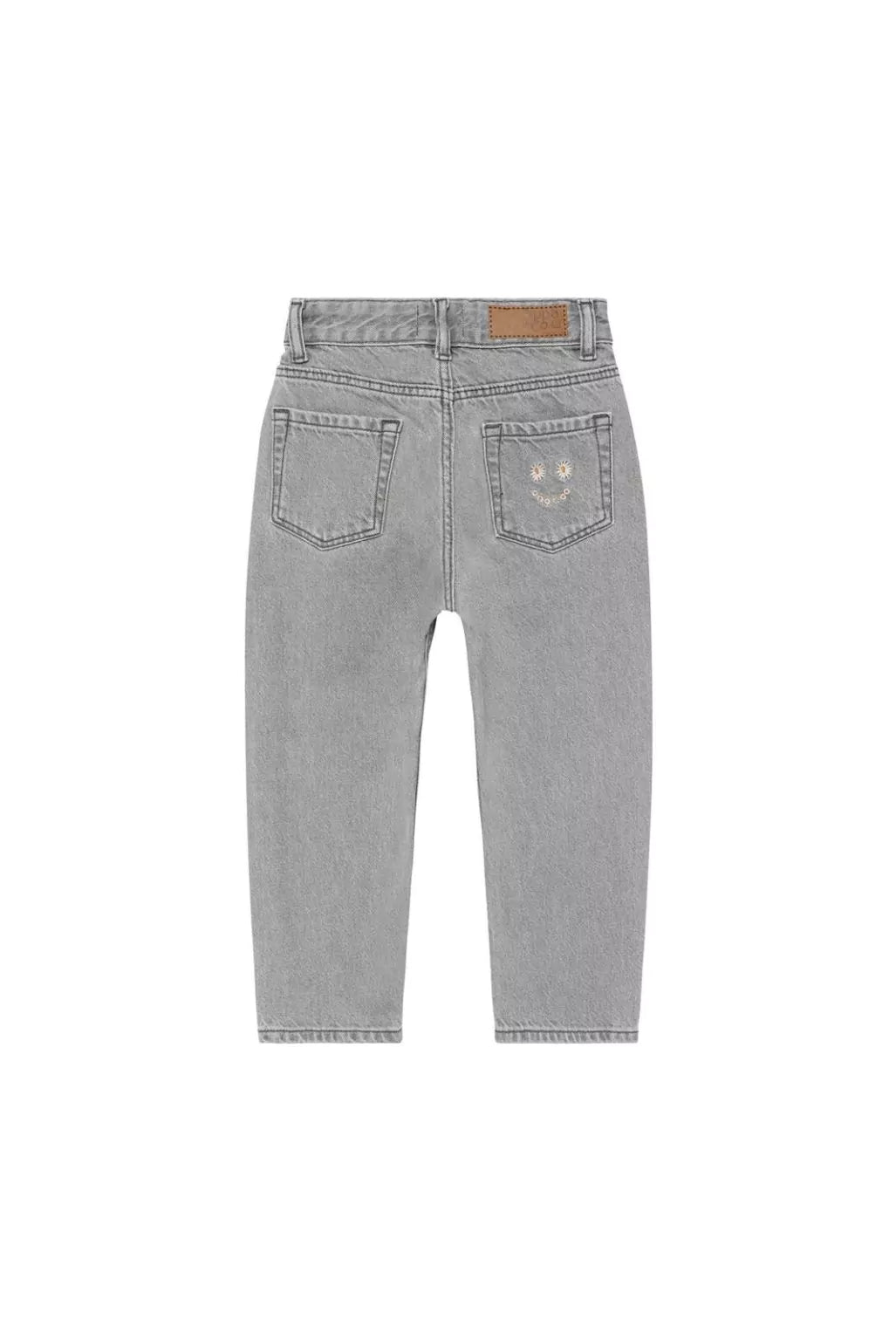 Jean Coupe Relax Denim Gris Clair