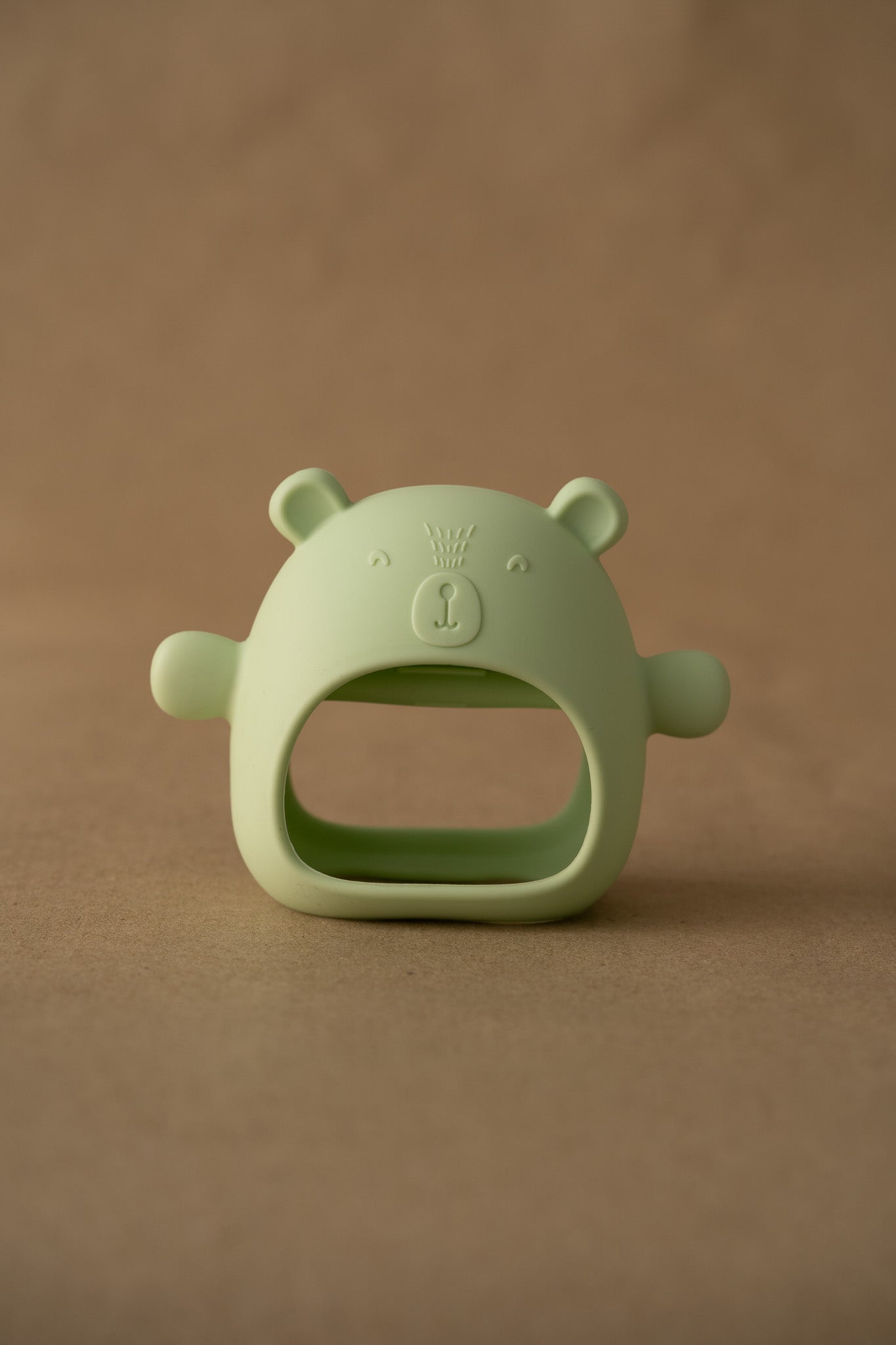 Mitaine De Dentition Ourson Vert