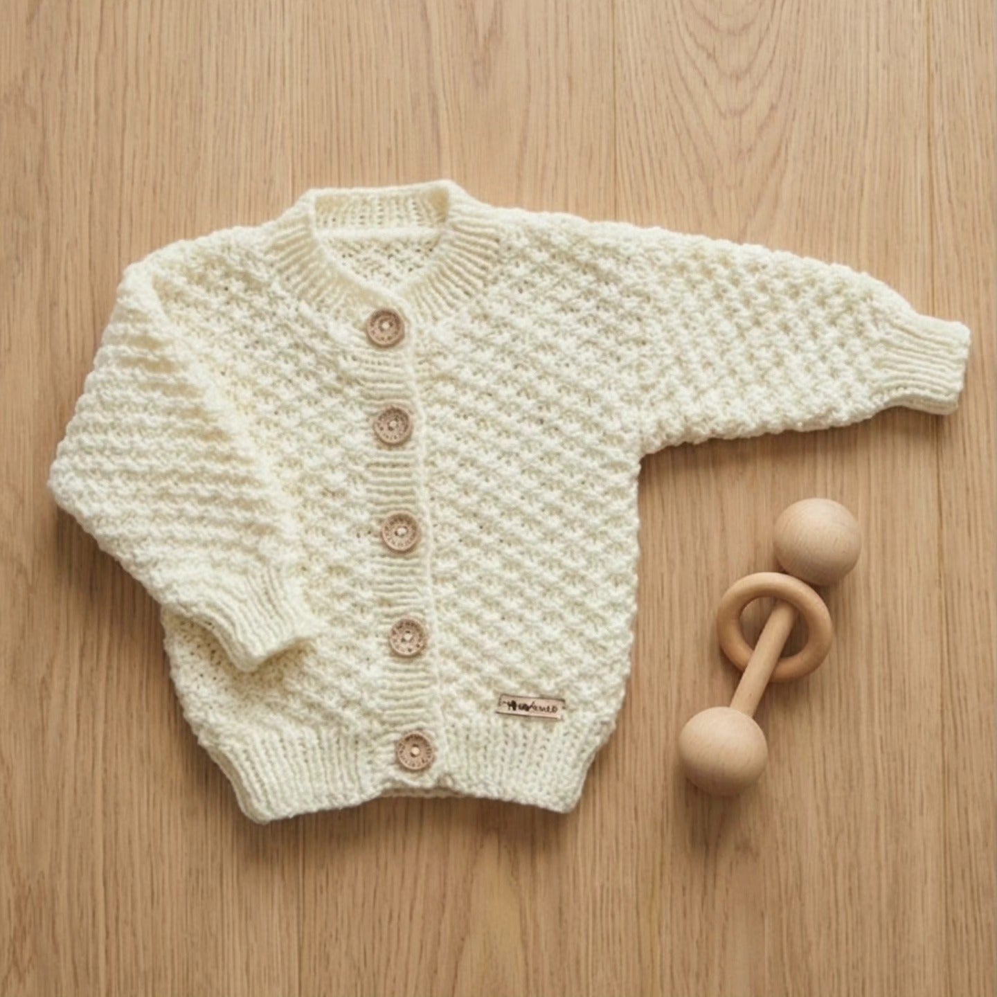 Cardigan Crème (0-3 Mois)