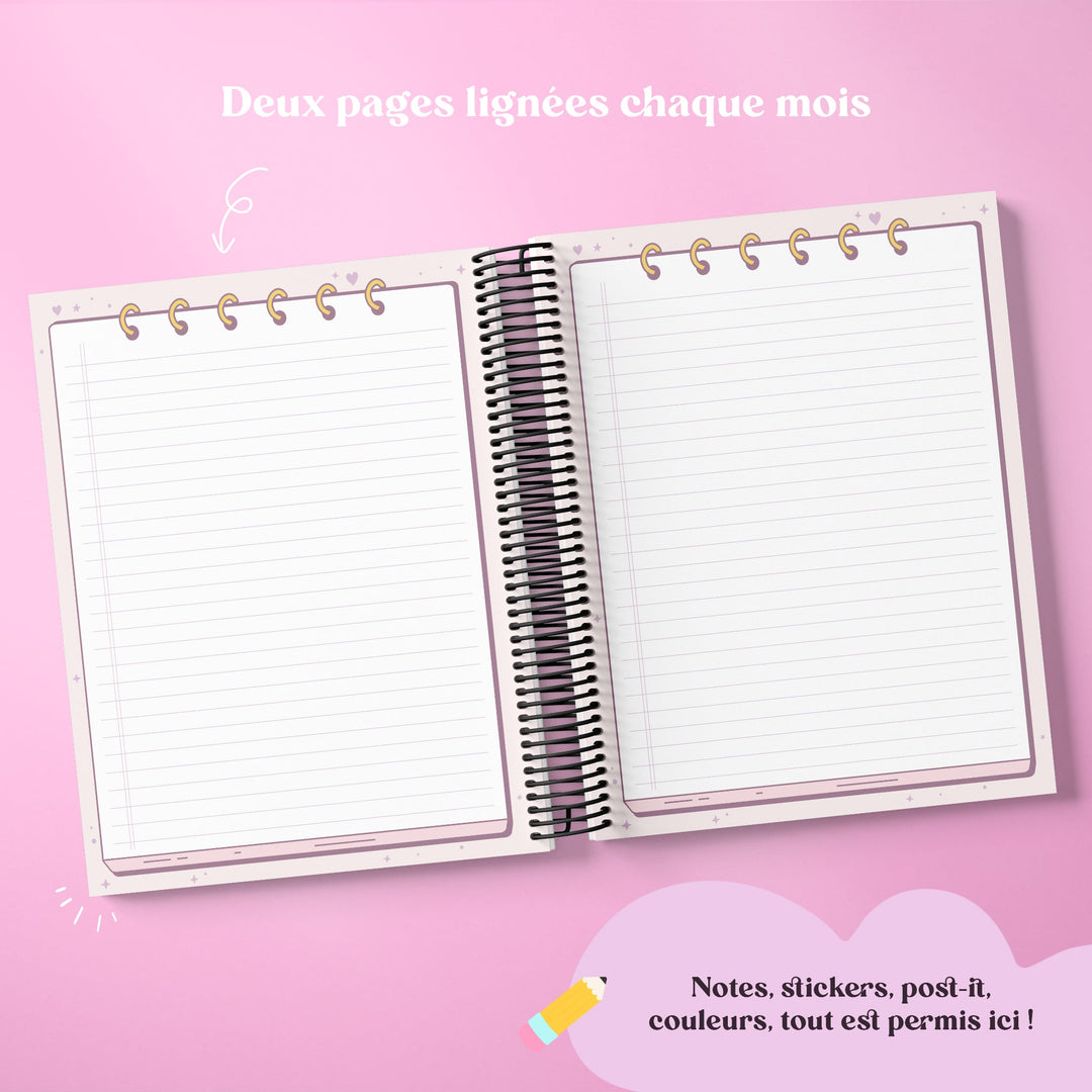 Agenda Mensuel Kawaii - 03