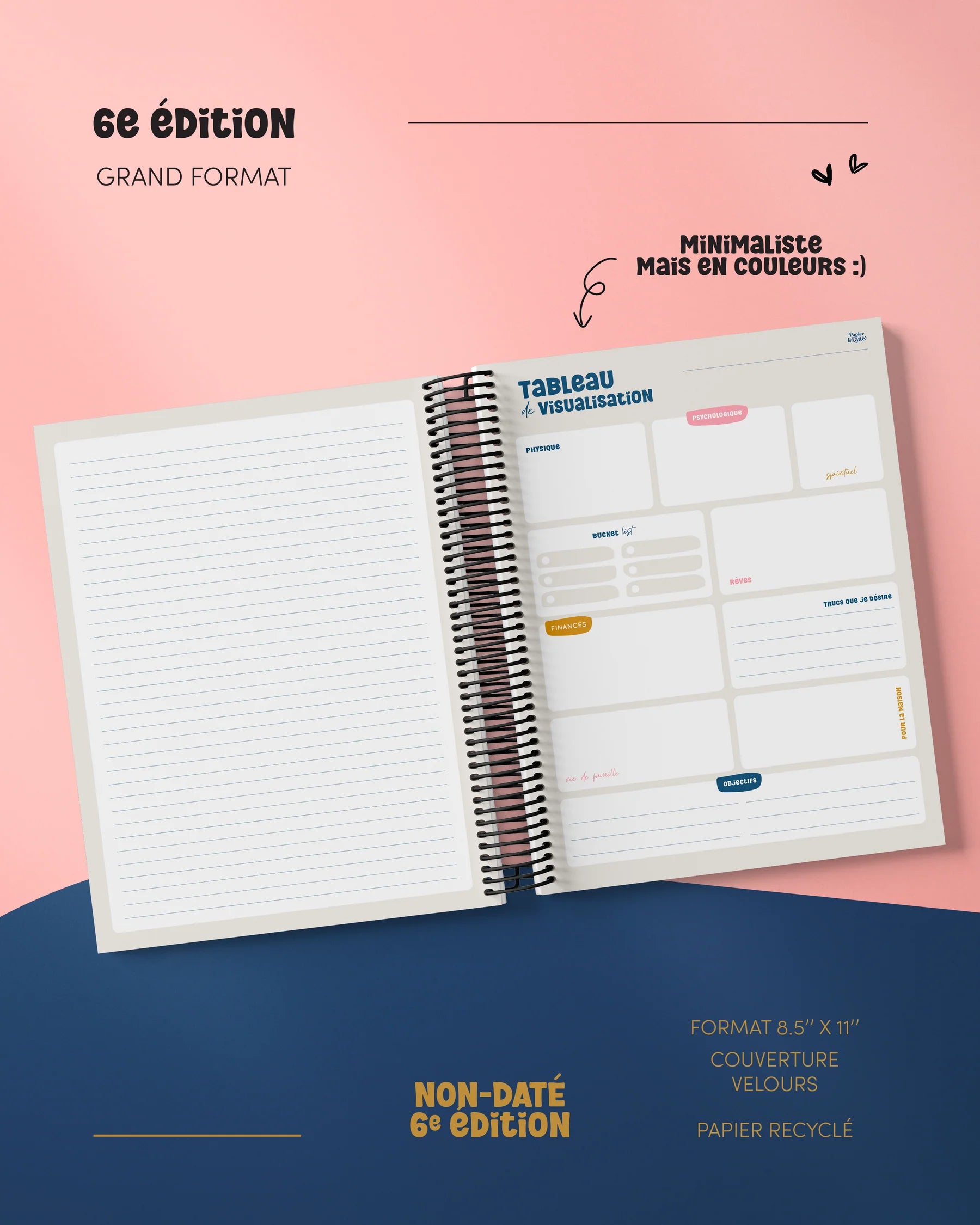Agenda 6e Édition Mina
