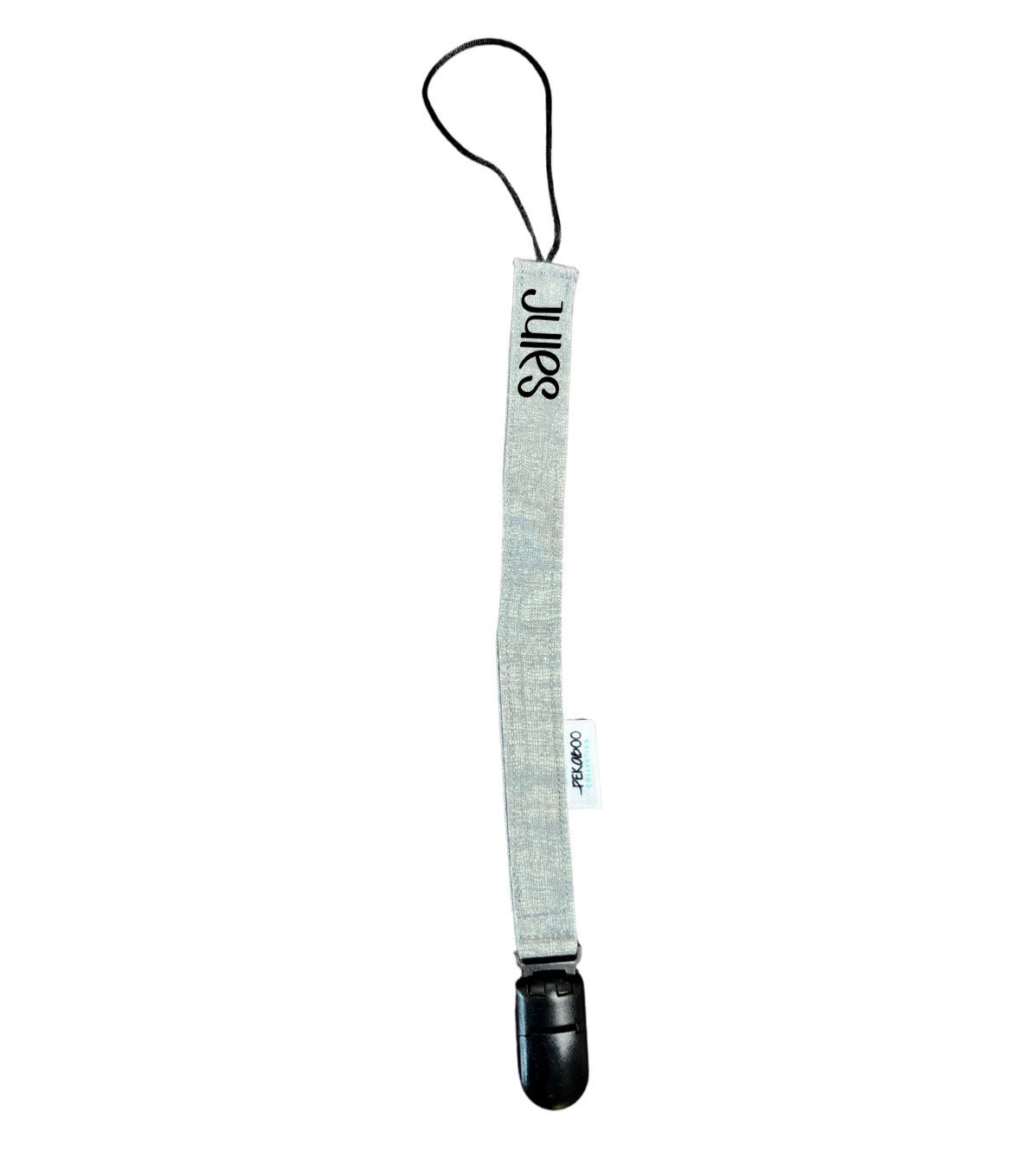 Attache-Suce Gris & Blanc (Noir)