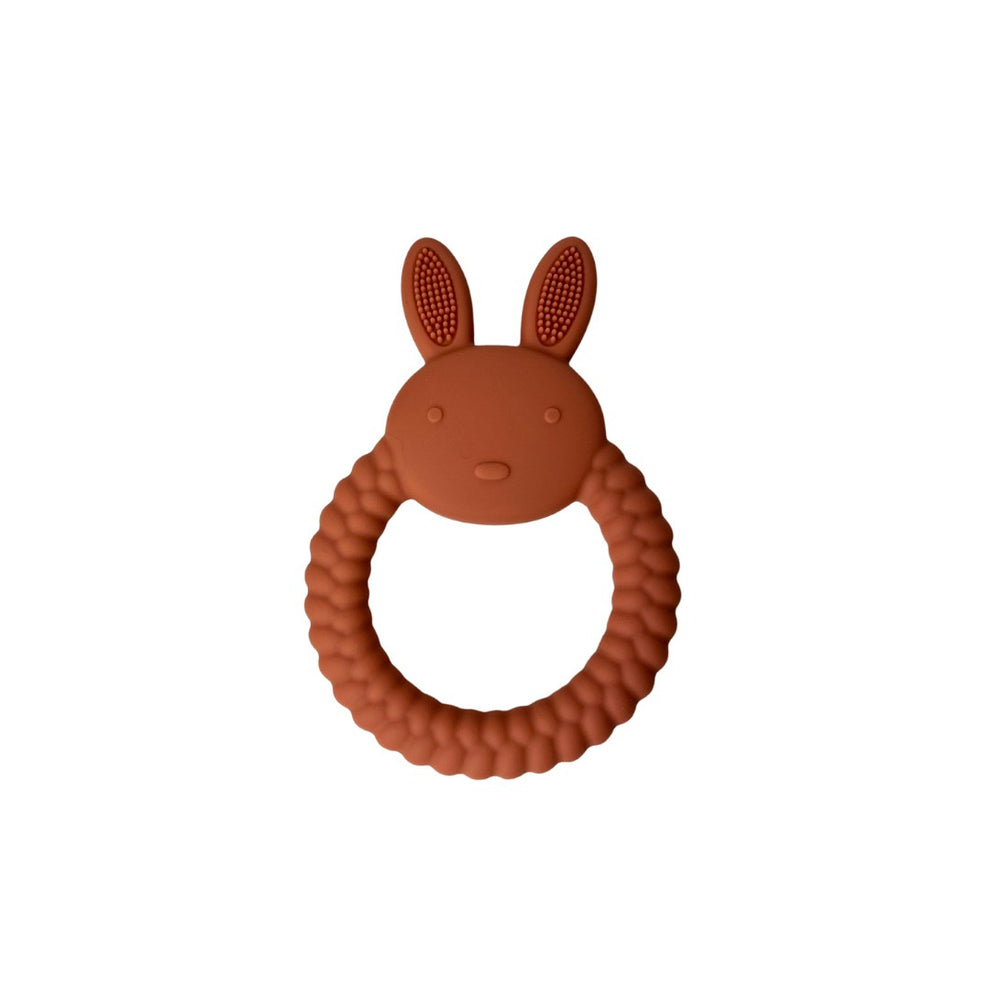Jouet De Dentition Anneau Lapin Rouille