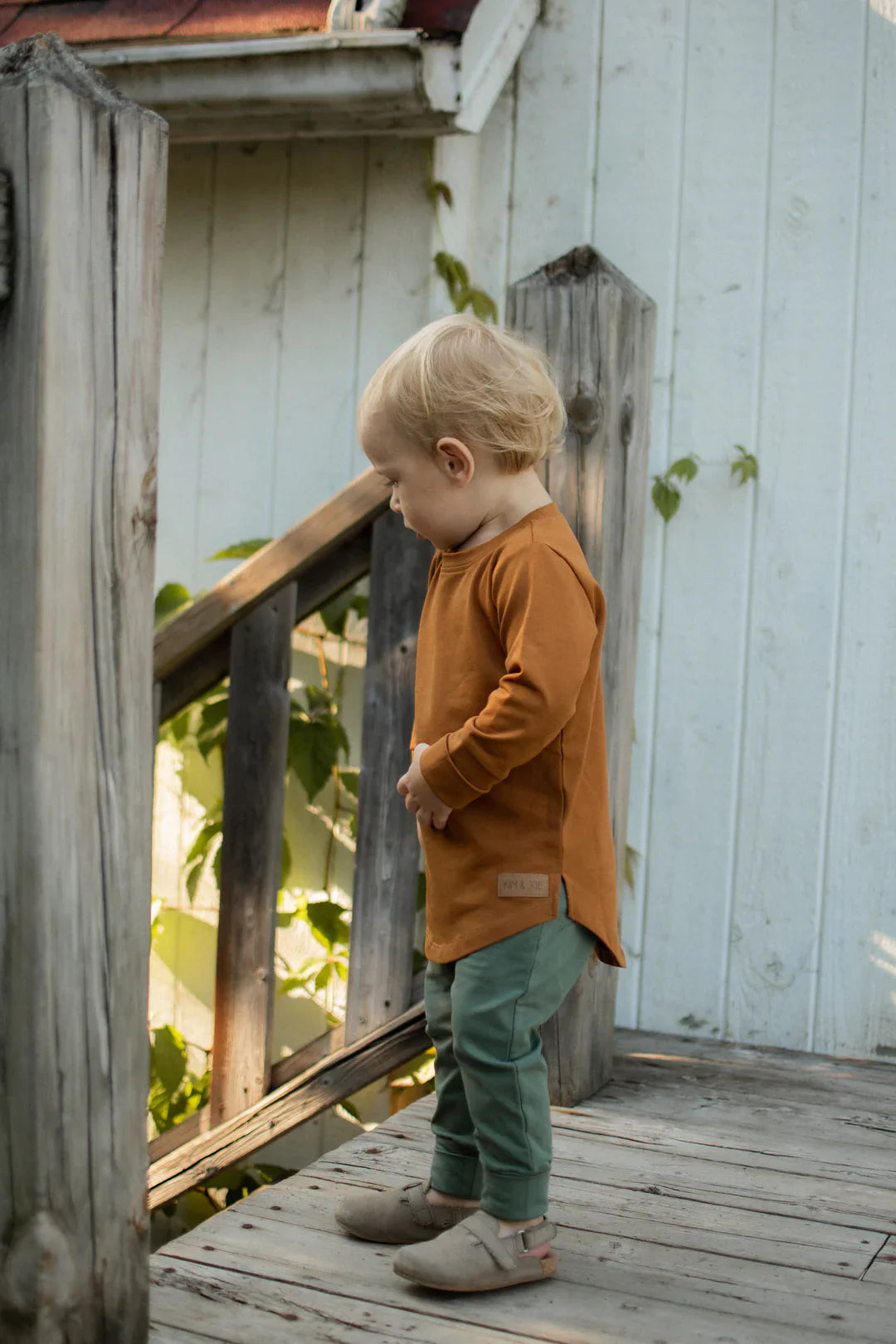 Pantalon Évolutif Vert Eucalyptus Uni