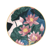 Cadre Rond Fleurs