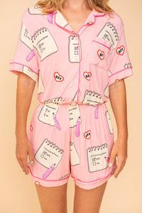 Bas Pyjama Court Wanna Be Friend